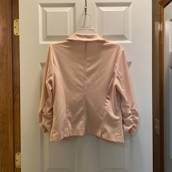 Candies Light Pink Small blazer womens pink blazer size small - Picture 3 of 3